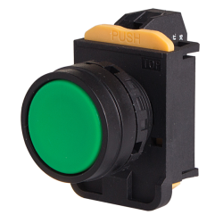 22mm Momentary pushbutton switch, 1NO, Green 22mm Momentary pushbutton switch, 1NO, Green