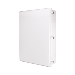 Plastic Enclosure, ABS, Gray color, P type for molded hinge & stainless steel latch, W24.80 x L32.68 x D7.28" size, IP67