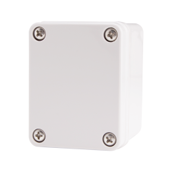 Plastic Enclosure, ABS, Gray Color, S type for Lift-off screw cover, W1.97 x L2.56 x D2.17" size, IP67