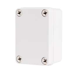 Plastic Enclosure, ABS, Gray Color, S type for Lift-off screw cover, W2.56 x L3.74 x D2.17" size, IP67 Plastic Enclosure, ABS, Gray Color, S type for Lift-off screw cover, W2.56 x L3.74 x D2.17" size, IP67
