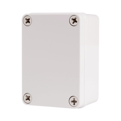Plastic Enclosure, ABS, Gray Color, S type for Lift-off screw cover, W2.95 x L4.13 x D2.17" size, IP67 Plastic Enclosure, ABS, Gray Color, S type for Lift-off screw cover, W2.95 x L4.13 x D2.17" size, IP67