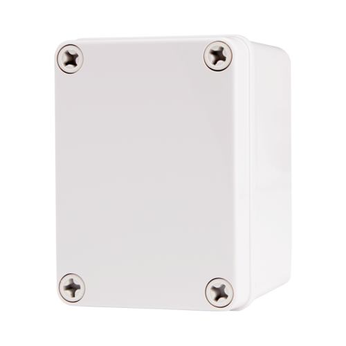 Plastic Enclosure, ABS, Gray Color, S type for Lift-off screw cover, W3.15 x L4.33 x D3.35" size, IP67