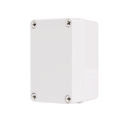 Plastic Enclosure, ABS, Gray Cover, S type for Lift-off screw cover, W3.15 x L5.12 x D3.35" size, IP67