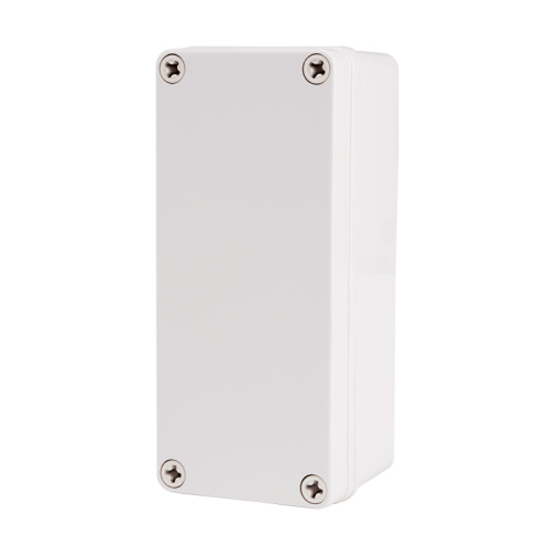 Plastic Enclosure, ABS, Gray Cover, S type for Lift-Off screw cover, W3.15 x L7.09 x D2.76" size, IP67