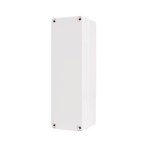 Plastic Enclosure, ABS, Gray Cover, S type for Lift-Off screw cover, W3.15 x L9.84 x D3.35" size, IP67