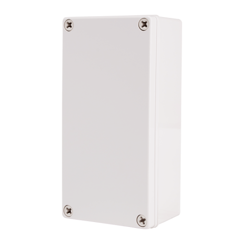 Plastic Enclosure, ABS, Gray Color, S type for Lift-off screw cover, W3.94 x L7.87 x D2.76" size, IP67