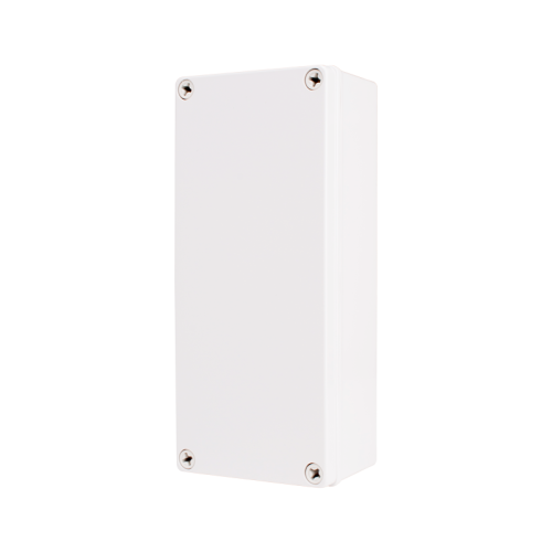 Plastic Enclosure, ABS, Gray Color, S type for Lift-off screw cover, W3.94 x L9.06 x D2.76" size, IP67