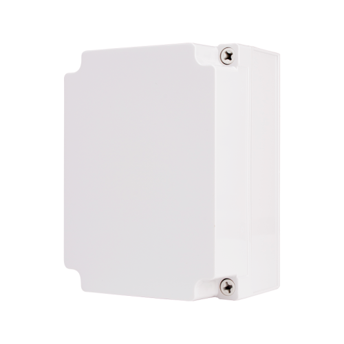 Plastic Enclosure, ABS, Gray Color, S type for Lift-off screw cover, W4.92 x L6.89 x D3.94" size, IP67