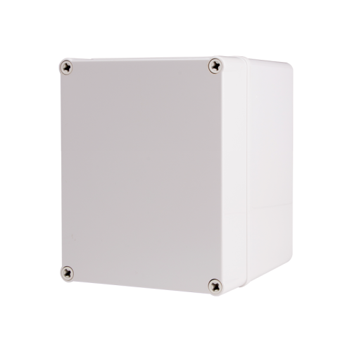 Plastic Enclosure, ABS, Gray Color, S type for Lift-off screw cover, W5.51 x L6.69 x D3.74" size, IP67