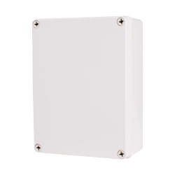 Plastic Enclosure, ABS, Gray Color, S type for Lift-off screw cover, W5.91 x L7.87 x D2.95" size, IP67