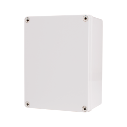 Plastic Enclosure, ABS, Gray Color, S type for Lift-off screw cover, W5.91 x L7.87 x D3.94" size, IP67