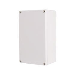 Plastic Enclosure, ABS, Gray Color, S type for Lift-off screw cover, W5.91 x L9.84 x D3.94" size, IP67