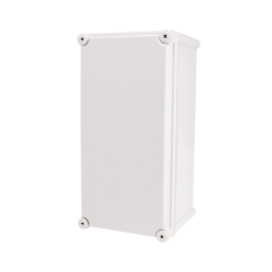 Plastic Enclosure, ABS, Gray Color, S type for Lift-off screw cover, W7.48 x L14.96 x D7.09" size, IP67