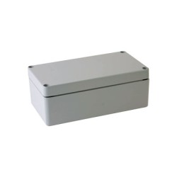 Enclosure, Aluminum Die casting, Gray Color, W4.72 x L8.66 x D3.19" size, IP67