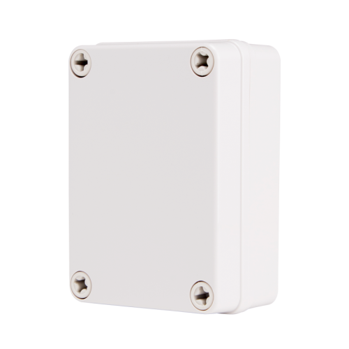 Plastic Enclosure, PC, Gray color, S type for Lift-off screw cover, W3.15 x L4.33 x D1.77" size, IP67 (UL)