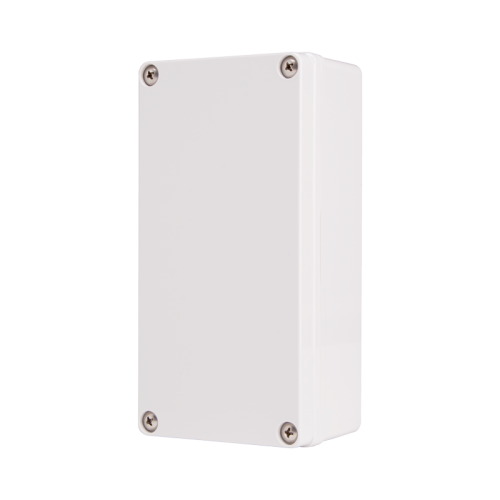 Plastic Enclosure, PC, Gray color, S-type for Lift-off screw cover, W3.15 x L6.30 x D2.17" size, IP67 (UL)