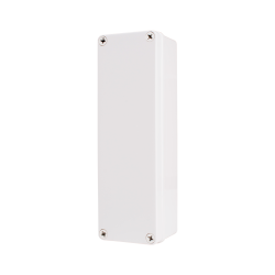 Plastic Enclosure, PC, Gray color, S type for Lift-Off screw cover, W3.15 x L9.84 x D2.76" size, IP67 (UL)