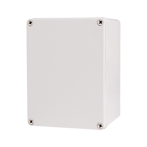 Plastic Enclosure, PC, Gray color, S type for Lift-off screw cover, W5.91 x L7.87 x D5.12" size, IP67 (UL)