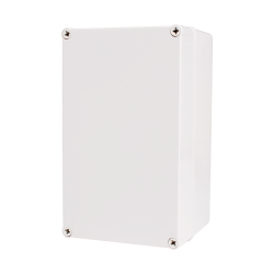 Plastic Enclosure, PC, Gray color, S type for Lift-off screw cover, W5.91 x L9.84 x D5.12" size, IP67 (UL)
