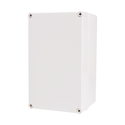 Plastic Enclosure, PC, Gray color, S type for Lift-off screw cover, W5.91 x L9.84 x D5.12" size, IP67 (UL)