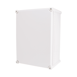 Plastic Enclosure, PC, Gray color, S type for Lift-off screw cover, W11.02 x L14.96 x D7.09" size, IP67 (UL) Plastic Enclosure, PC, Gray color, S type for Lift-off screw cover, W11.02 x L14.96 x D7.09" size, IP67 (UL)