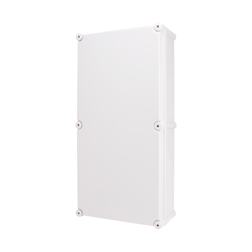 Plastic Enclosure, PC, Gray color, S type for Lift-off screw cover, W11.02 x L22.05 x D5.12" size, IP67 (UL)