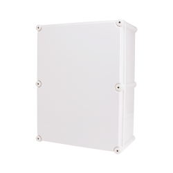 Plastic Enclosure, PC, Gray color, S type for Lift-off screw cover, W12.99 x L16.93 x D7.09" size, IP67 (UL) Plastic Enclosure, PC, Gray color, S type for Lift-off screw cover, W12.99 x L16.93 x D7.09" size, IP67 (UL)