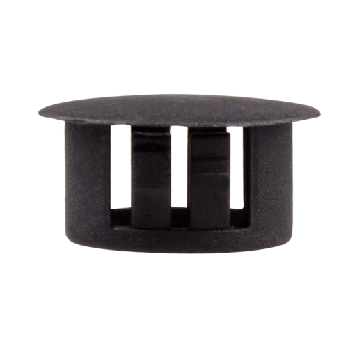 Hole plug, Applicable hole size 12.7mm, PA66, UL94-V2, Black color,