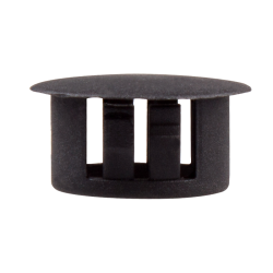 Hole plug, Applicable hole size 15.9mm, PA66, UL94-V2, Black color,