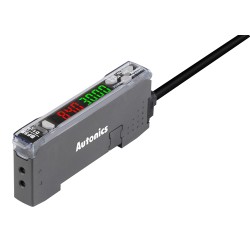 Autonics Fiber Optic Amplifier, Dual-display, Auto Tune, NPN Output, 12-24 VDC (fiber req'd)..