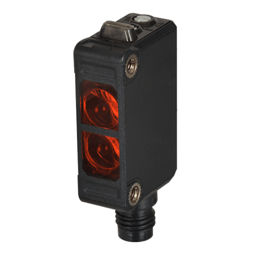Sensor, Photo, Oil Proof, Diffuse, 100mm Sensing distance, Connector Type, Light & Dark On, NPN Output, 10-30 VDC
