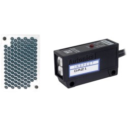 Autonics Photo Sensor, Retroreflective, 1m Sensing, Dark On, NPN Output, 12-24 VDC