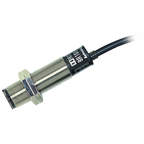 Autonics Photo Sensor, Diffuse Reflective, M18 Round Brass, 400m sensing, Light & Dark On, PNP  Output, 12-24 VDC