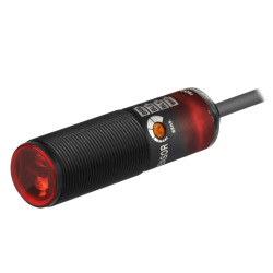 Sensor, Photo, Plastic body, Diffuse reflective, 100mm Sensing Distance, Light & Dark On, NPN Output, 10-30 VDC