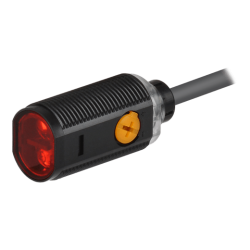 Sensor, Photo,Plastic short body, Through beam, 5M Sensing Distance, Light & Dark On, NPN Output, 10-30 VDC
