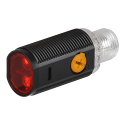 Sensor, Photo, Plastic short body, Diffuse reflective, 100mm Sensing Distance, Light & Dark On, NPN Output, Connector type, 10-30 VDC Sensor, Photo, Plastic short body, Diffuse reflective, 100mm Sensing Distance, Light & Dark On, NPN Output, Connector type, 10-30 VDC