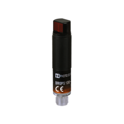 Sensor, Photo, Plastic body, Side sensing type, Diffuse reflective, 100mm Sensing Distance, Light & Dark On, NPN Output, Connector type, 10-30 VDC