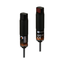 Sensor, Photo, Plastic body, Side sensing type, Through beam, 10M Sensing Distance, Light & Dark On, PNP Output, 10-30 VDC Sensor, Photo, Plastic body, Side sensing type, Through beam, 10M Sensing Distance, Light & Dark On, PNP Output, 10-30 VDC
