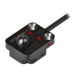 Push Button Type Photomicro Sensor, 0 to 5mm, Dark On, 1M Cable, NPN Output, 12-24 VDC