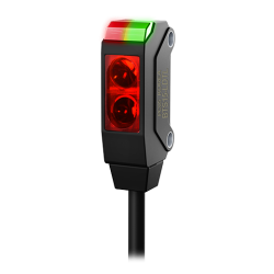 Sensor, Photo, Retroreflective Type, 10 to200mm Sensing Distance, Dark On, NPN Output, 12-24VDC Sensor, Photo, Retroreflective Type, 10 to200mm Sensing Distance, Dark On, NPN Output, 12-24VDC