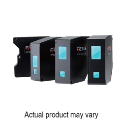 Displacement sensor, +/-0.015% F.S. linearity, 0.25µm repeat accuracy, 150+/-40mm measurement range, Ethernet 100BASE-TX, Class 1 laser, 12 - 24VDC, M12 pigtail cable