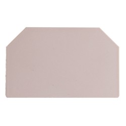 End plate for CTR 6/D/SI to CTR10/D/SI, Patition for CDU2.5 to CDU10, CTR2.5, CTR4, 50pcs package