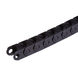 Cable carrier, 15mm per link, W10mm x H10mm inner room size, 18 bending radius