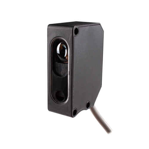 Photoelecric color mark sensor, 18mm+/-2mm sensing range, Digital teaching set, NPN, 10 - 30VDC, 2m cable