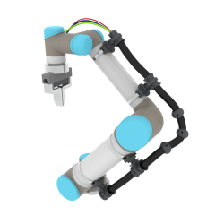 Dress Pack Kit for Universal Robot Type10, Steel Band, Ø86 & Ø108 Robot Arm, Max. 10kg Carried