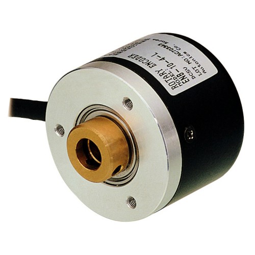 Encoder, Incremental, 40mm OD, Hollow 8mm Shaft, 45 PPR, ABZ phase, Voltage output, 5 VDC