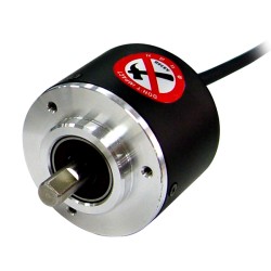 Autonics Encoder, Incremental, 8mm Shaft, 10 PPR, Quadrature & Index Line Drive Output, 5 VDC