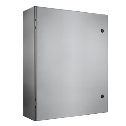 SCE Stainless steel junction enclosure, 0.075" 304, H16x W12 x D6", Screw driver latch, NEMA 4X