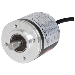 EP50S8-1024-1F-P-5, Encoder, Absolute, 8mm Shaft, 1024 division/Rev, BCD Code, NPN Output, CW Increase, 5 VDC EP50S8-1024-1F-P-5, Encoder, Absolute, 8mm Shaft, 1024 division/Rev, BCD Code, NPN Output, CW Increase, 5 VDC