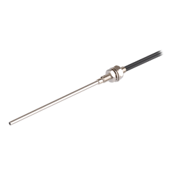 Cable, Fiber Optic, Diffuse Reflective, 4mm Threaded End, 45mm Stainless Tip, 2m Length